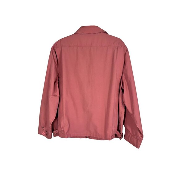 Retro Feminine Jacket Coquette Pink XL Classic Chic Preppy Neutral Minimalist - Picture 3 of 12